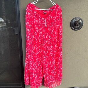 Brand New INC International Concepts Pink Floral Dress